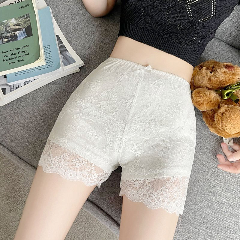 Safety pants shorts hollow leggings for women