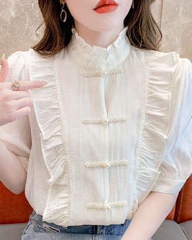 Retro Western style shirt fashion cheongsam