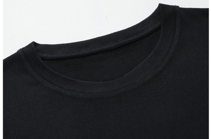 Short sleeve short printing pure cotton summer T-shirt