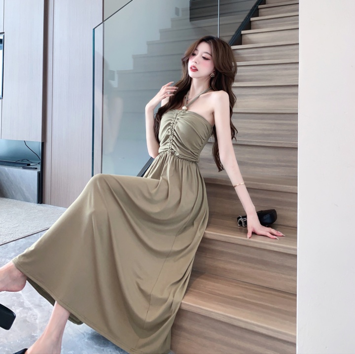 Personality summer slim Korean style sexy dress