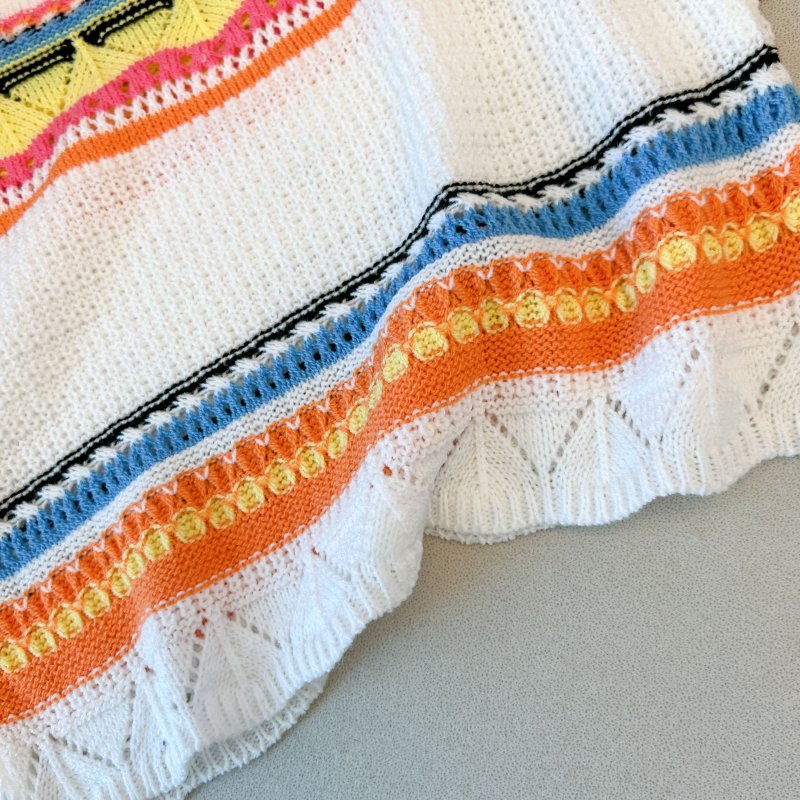 Sleeveless summer vest sling knitted tops for women