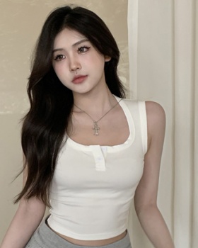 Summer tight primer vest sexy tops for women