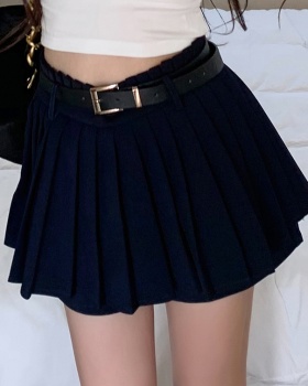 Spicegirl slim short skirt pleated skirt for women