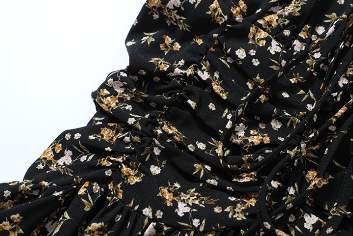 Spicegirl black strap dress floral dress