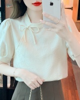 Retro cheongsam France style shirt for women