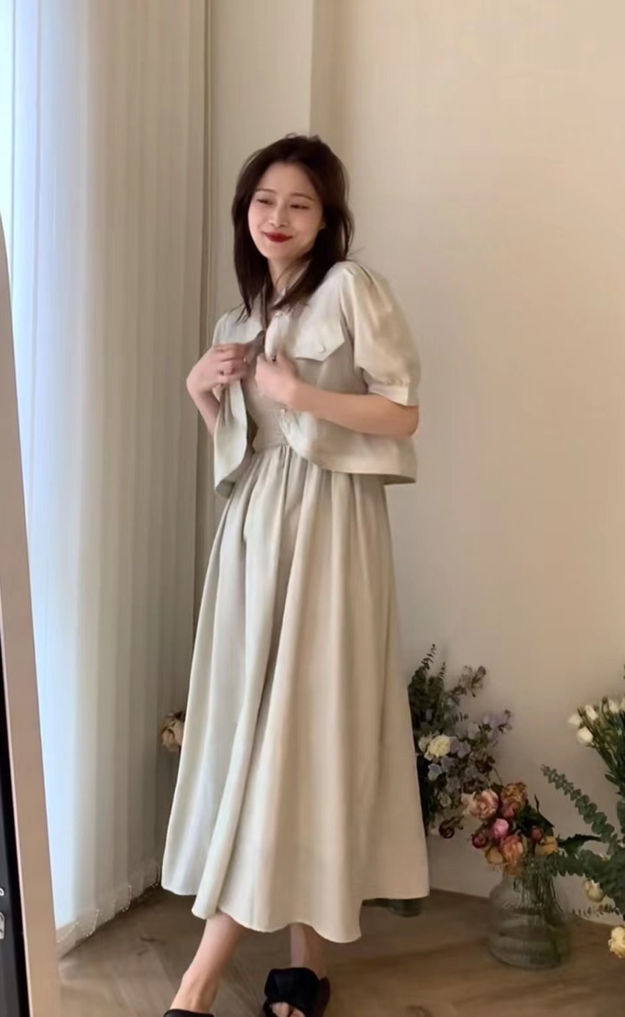 Korean style coat a set