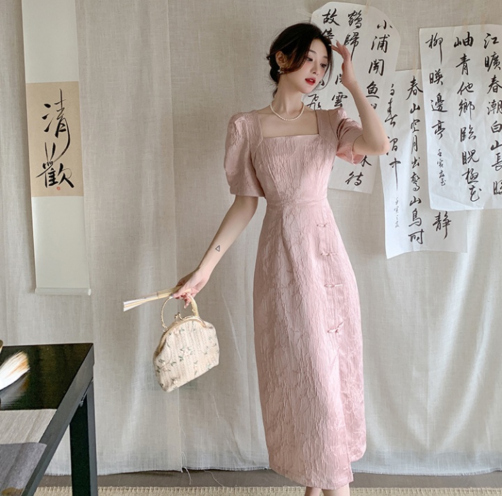 Tender retro cheongsam temperament summer dress