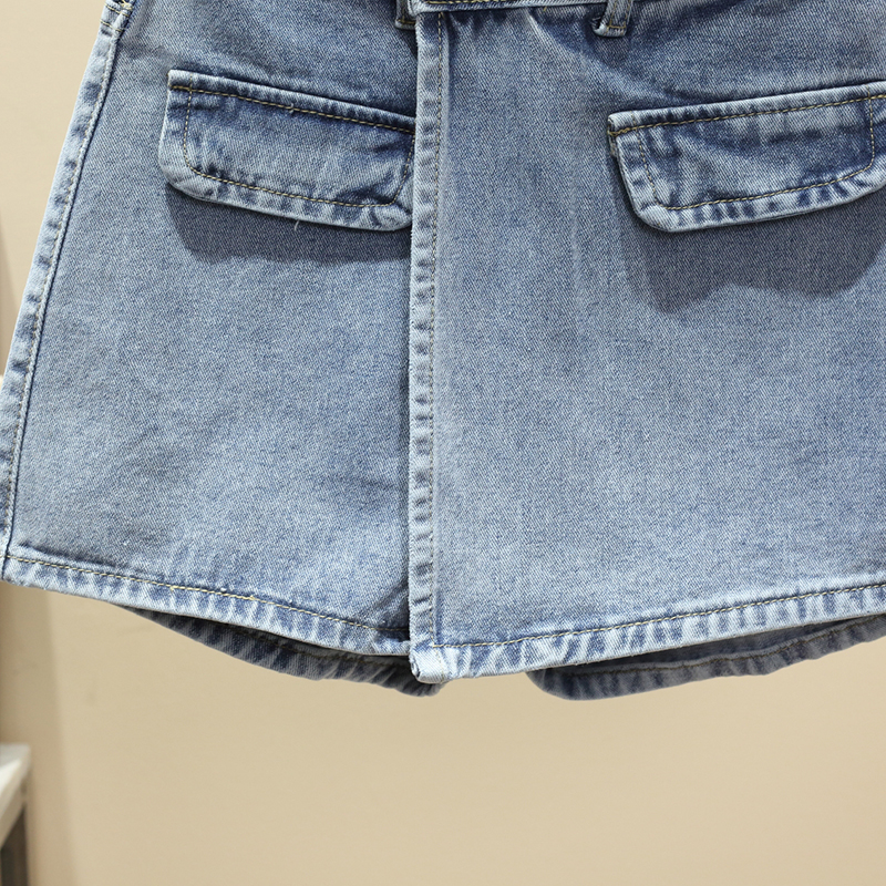 Spicegirl fat sister skirt summer short jeans for women