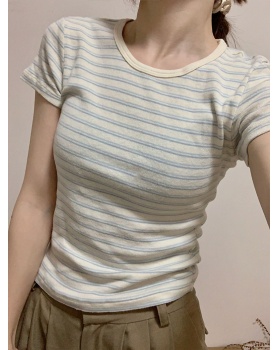 Slim spicegirl tops summer T-shirt for women