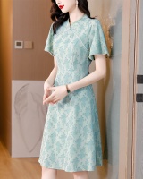 National style dress jacquard cheongsam