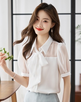 All-match shirt Korean style tops for women