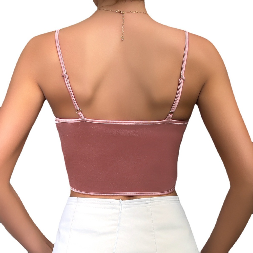 Spicegirl sling vest halter splice corset for women