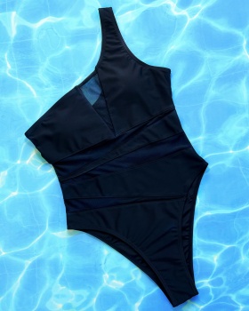 Integrated conjoined bikini gauze swimwear for women