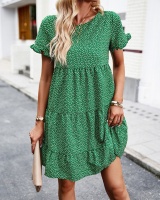 Spring and summer European style dress for women