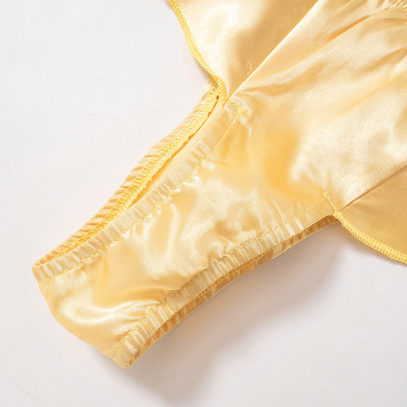 Sexy sling homewear tops ice silk summer pants for women