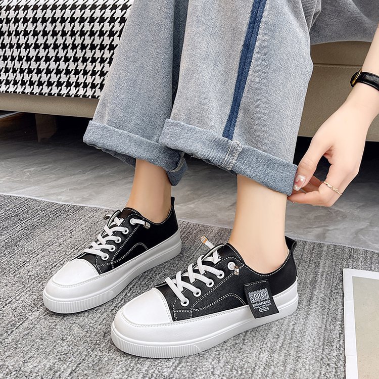 Elastic board shoes spring and autumn shoes for women