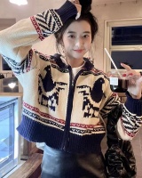 Autumn and winter cardigan thick sweater for women