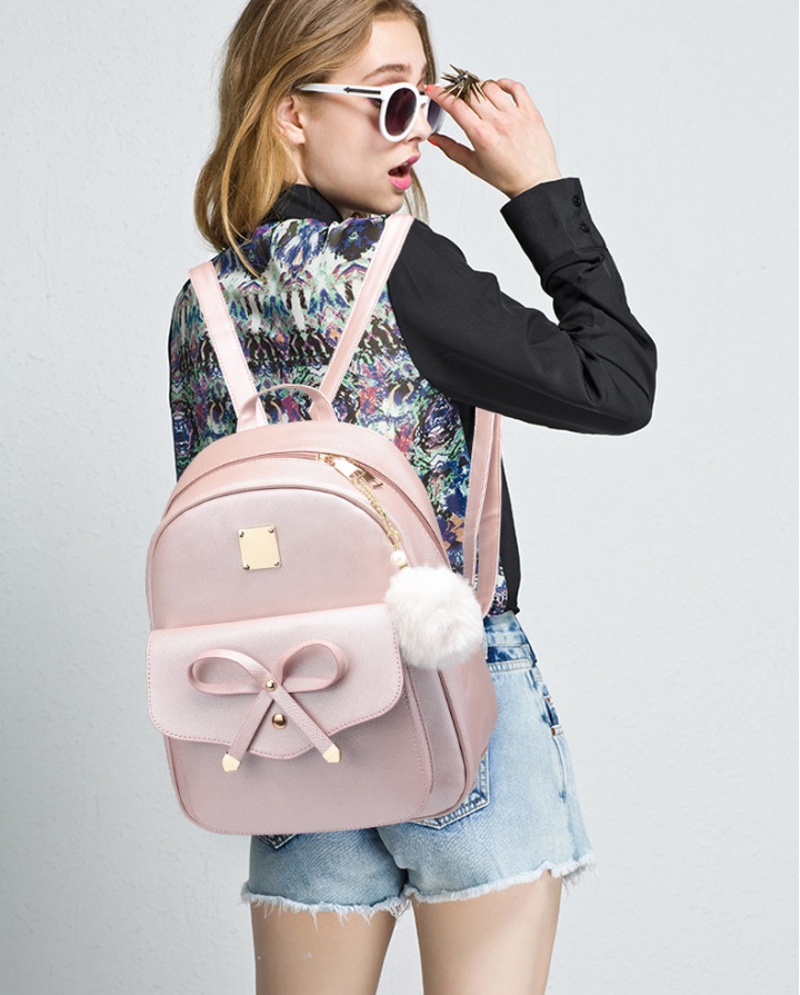 Korean style all-match backpack refreshing backpack for women