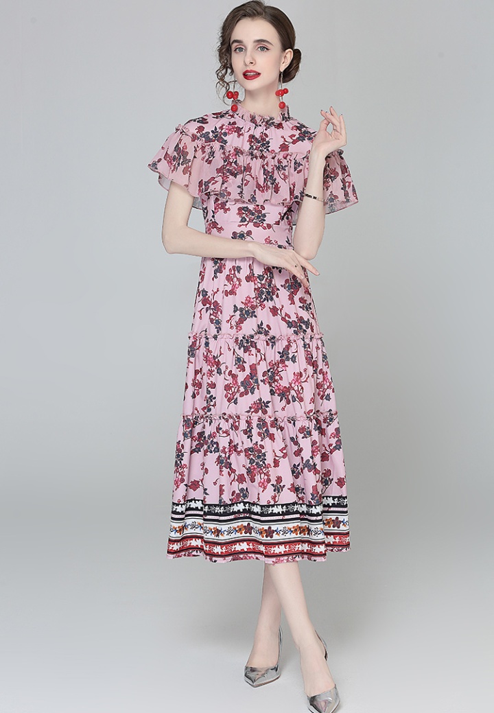 Floral tender summer dress for women