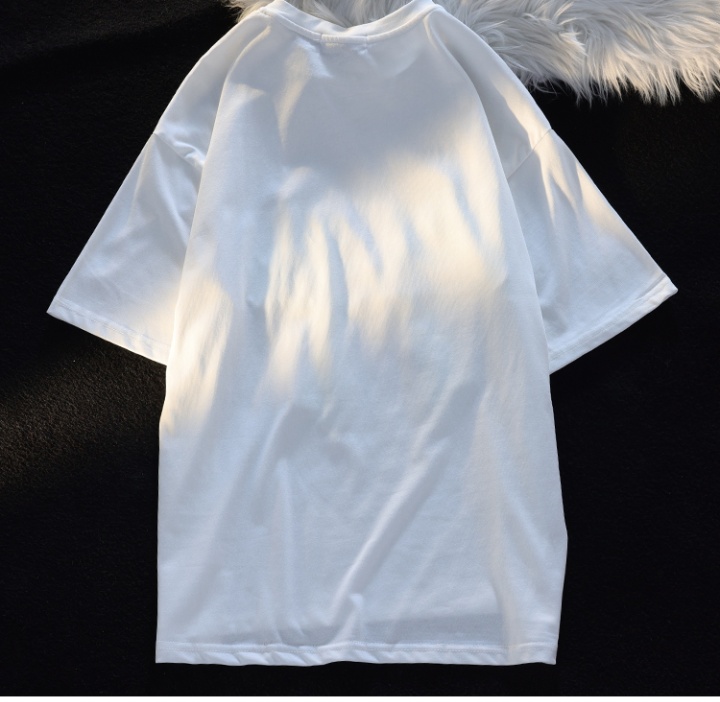 Short sleeve pure cotton quality T-shirt for women