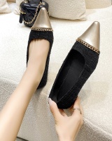 Low spring and autumn shoes pointed flattie