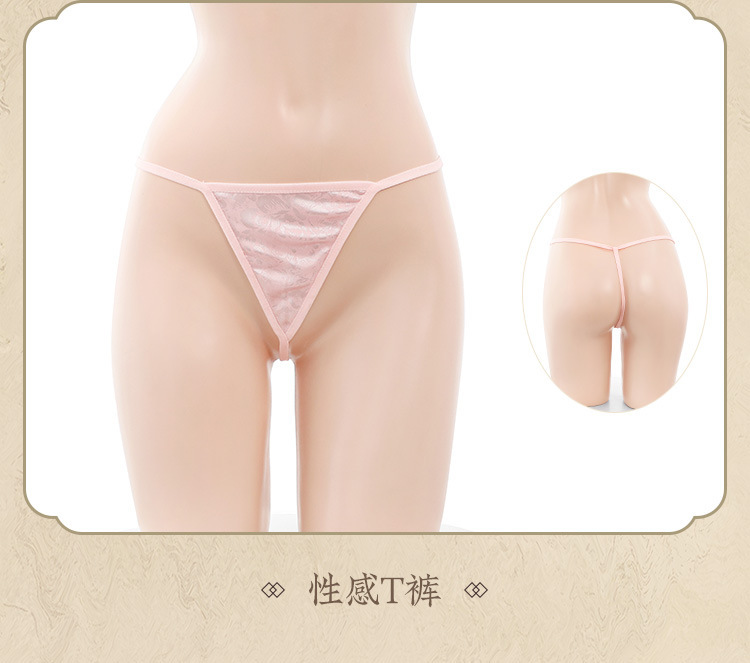 Sexy high slit cheongsam show chest classical Sexy underwear
