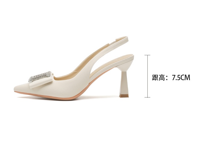 Fine-root sandals pointed high-heeled shoes for women