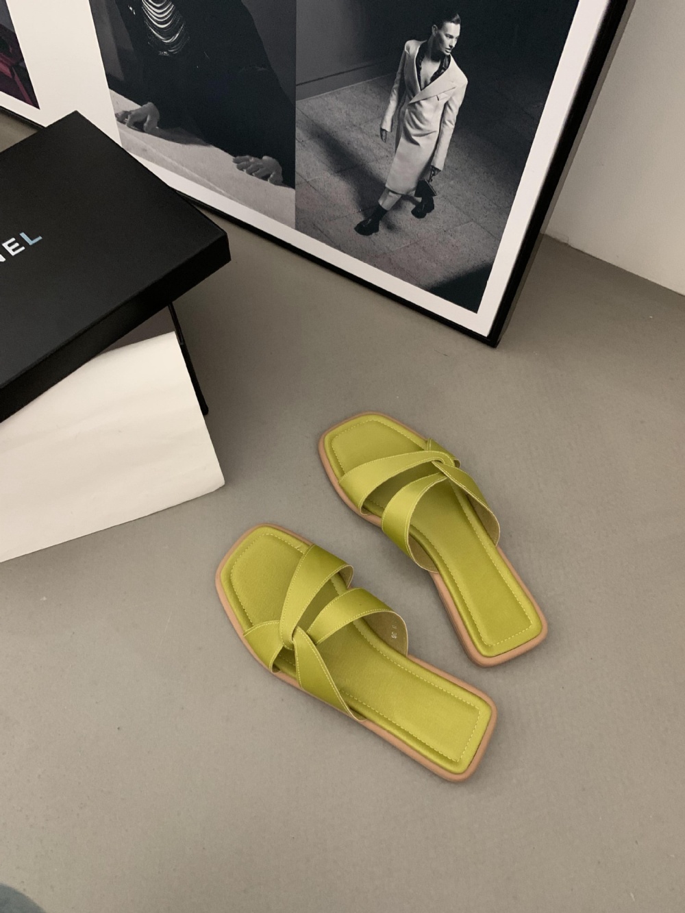 Summer all-match wears outside sexy slippers for women