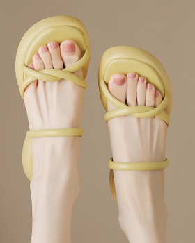 Wears outside summer sandals open toe slippers for women