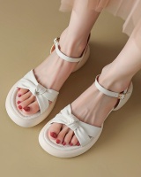 Low buckle open toe summer thick crust thick sandals