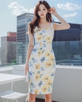 Fashion summer dress slim strap dress for women