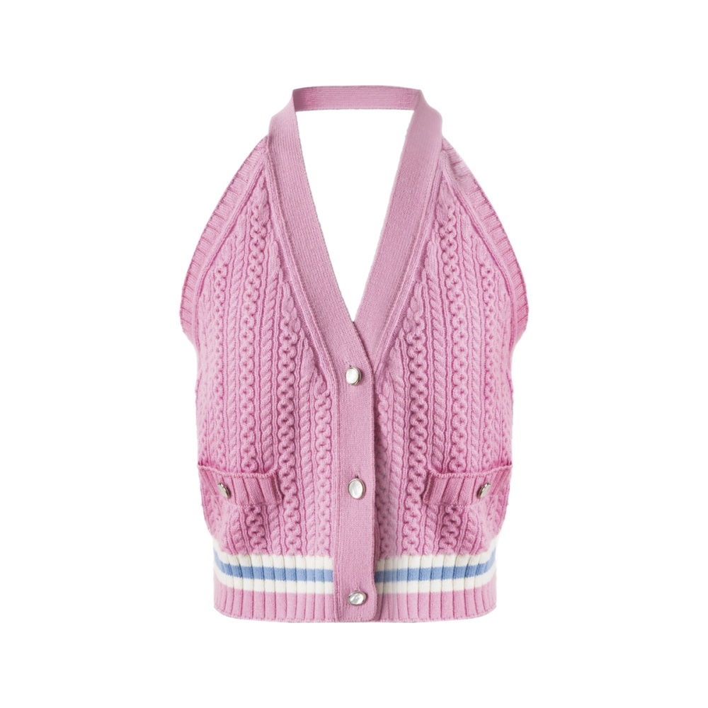 Knitted sling tops spicegirl sexy vest for women
