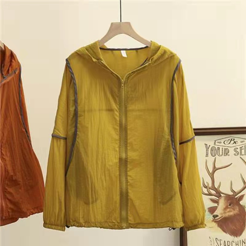 Summer loose sun shirt thin cozy jacket for women