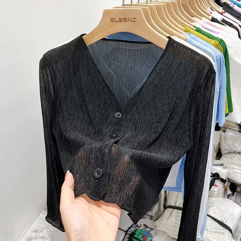 Fashion sweater all-match cardigan for women