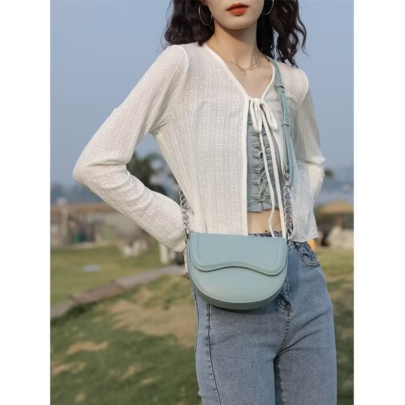 White spring and summer tops knitted tender cardigan