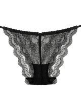 Cozy breathable sexy fine band briefs for women
