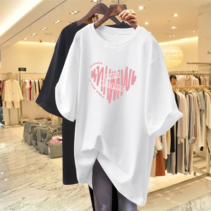 Short sleeve tops Korean style T-shirt for women