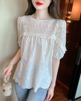 Short sleeve Korean style tops summer doll shirt