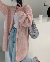 Lazy tender coat spring knitted cardigan for women