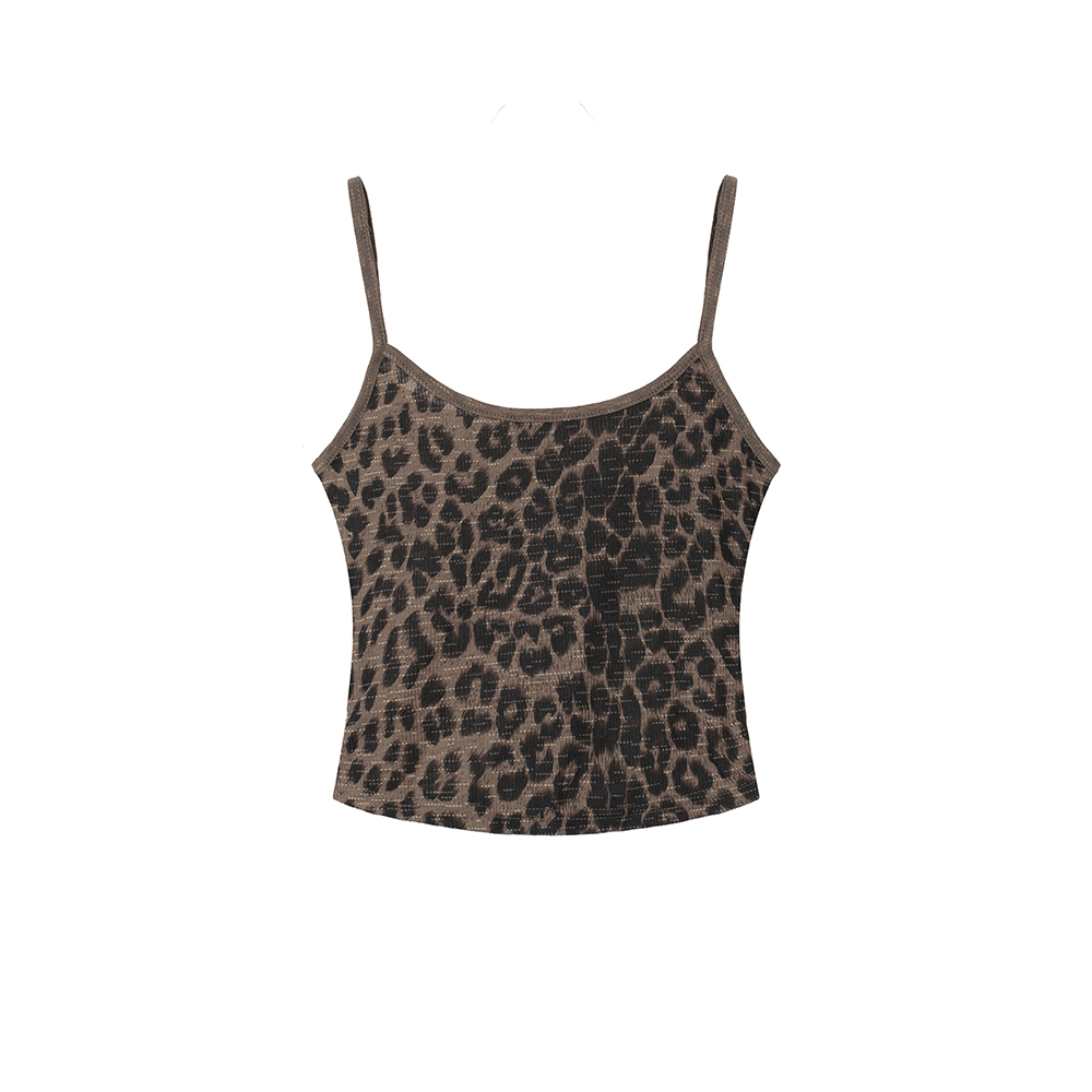 Summer spicegirl tops leopard tight small sling for women