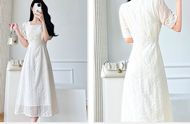 Embroidery long dress summer dress for women