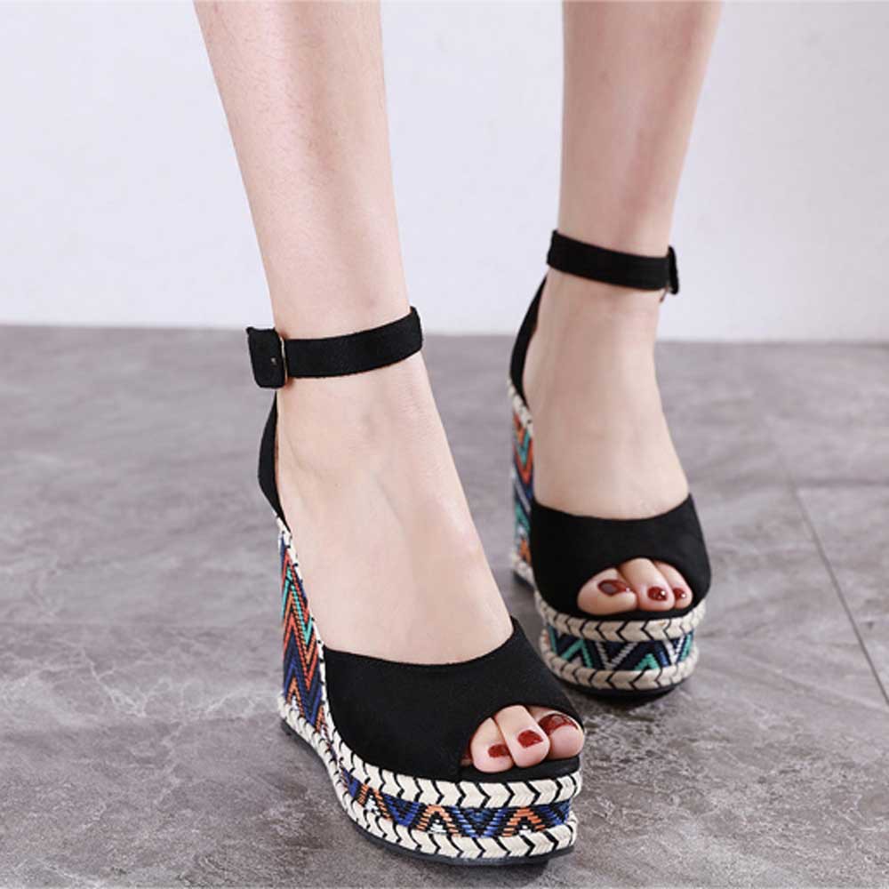 Fashion platform trifle high-heeled shoes for women