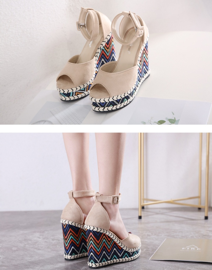 Fashion platform trifle high-heeled shoes for women