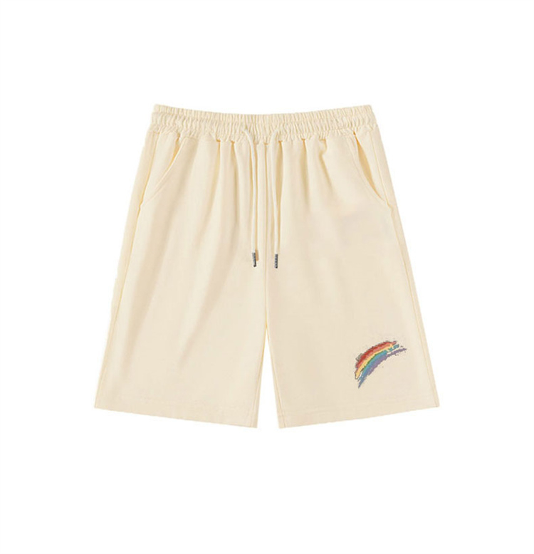 Short twill scales five tenths Casual cotton shorts