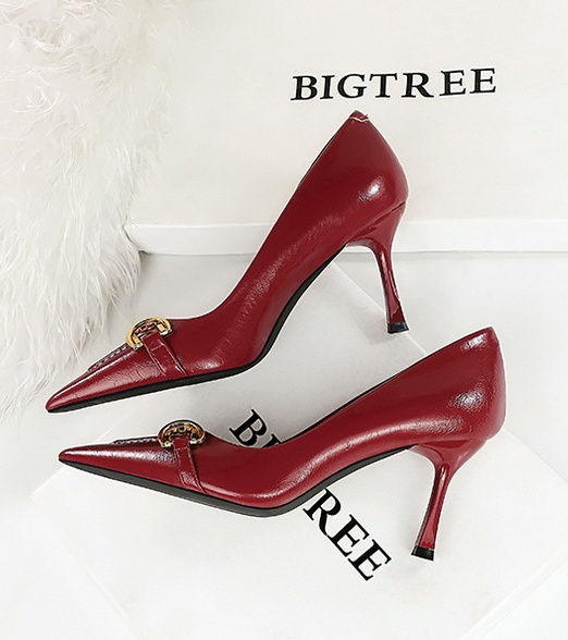 Pointed stilettos high-heeled shoes for women