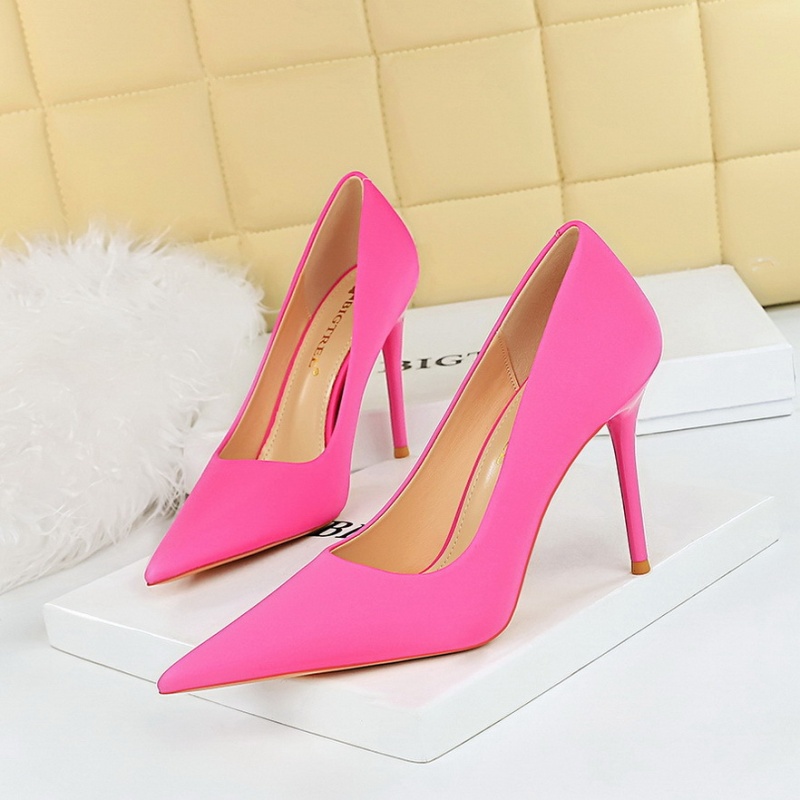 Fine-root fashion high-heeled shoes slim shoes for women