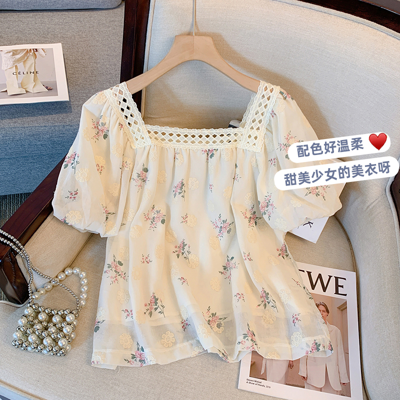 Korean style shirt summer doll shirt for women