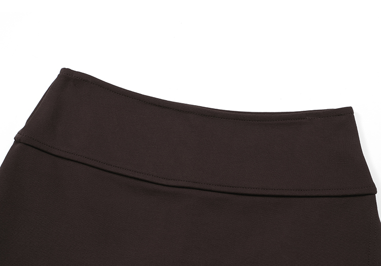 Anti emptied summer culottes split short skirt for women