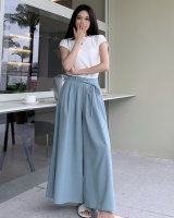 All-match lazy skirt high waist casual pants 2pcs set