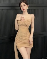 Slim sling wrapped chest sexy dress